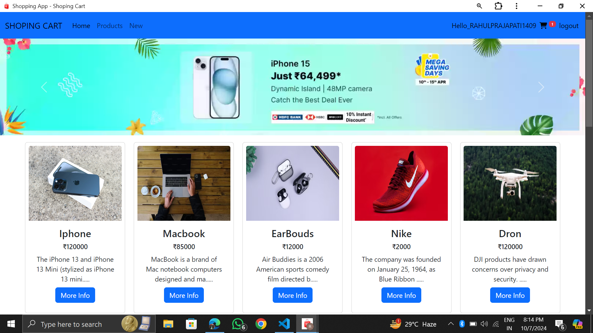 E-commerce Website